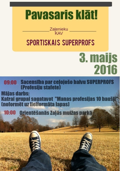 Sportiskais SuperProfs 2016