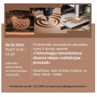 5 nodarbību kurss "Asociatīvā domā&scaron;ana dizaina idejas radī&scaron;anas procesā"