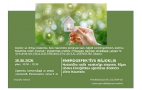 30.08.2025. Pieaugušo izglītības nodarbība &quot;Energoefektīvs mājoklis&quot;